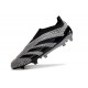 Chaussure Adidas Predator Elite Laceless FG Gris Noir