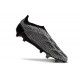 Chaussure Adidas Predator Elite Laceless FG Gris Noir