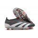 Chaussure Adidas Predator Elite Laceless FG Noir Blanc