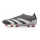 Chaussure Adidas Predator Elite Laceless FG Noir Blanc