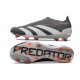 Chaussure Adidas Predator Elite Laceless FG Noir Blanc