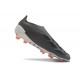 Chaussure Adidas Predator Elite Laceless FG Noir Blanc
