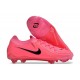 Crampon Nike Phantom GX II Elite FG Rose Noir