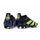 Chaussure Adidas Predator Elite Laceless FG Noir Vert