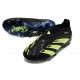 Chaussure Adidas Predator Elite Laceless FG Noir Vert