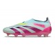 Chaussure Adidas Predator Elite Laceless FG Bleu Très Pâle Rose Lucide Jaune Semi Solaire