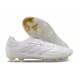 Chaussure adidas Copa Pure II Elite FG Cuir Blanc Ftwr Or Métallique