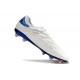 Chaussure adidas Copa Pure II Elite FG Cuir Blanc Ftwr Bleu Lucide Rouge Solaire