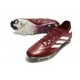 adidas Copa Pure II Elite FG Cuir Rouge Ombre Blanc Jaune Solaire Equipe
