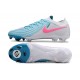 Crampon Nike Phantom GX II Elite FG Bleu Blanc Rose