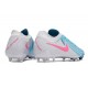 Crampon Nike Phantom GX II Elite FG Bleu Blanc Rose