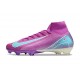 Chaussure Nike Mercurial Superfly X Elite FG Violet Bleu