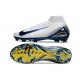 Chaussure Nike Mercurial Superfly X Elite FG Blanc Bleu