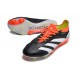 Adidas Predator Elite FG Nouvelles Noir Blanc Rouge