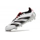Adidas Predator Elite FG Nouvelles Blanc Noir Rouge