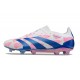 Adidas Predator Elite FG Nouvelles Blanc Bleu Rose