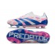 Adidas Predator Elite FG Nouvelles Blanc Bleu Rose