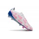 Adidas Predator Elite FG Nouvelles Blanc Bleu Rose