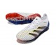 Adidas Predator Elite FG Nouvelles Blanc Gris Rouge Bleu