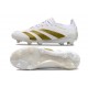 Adidas Predator Elite FG Nouvelles Blanc Or