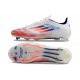 adidas F50 Elite FG Nouveau Crampon Advancement - Blanc Rouge Bleu