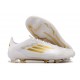 adidas F50 Elite FG Nouveau Crampon Day Spark - Blanc Doré Blanc