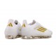 adidas F50 Elite FG Nouveau Crampon Day Spark - Blanc Doré Blanc