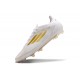 adidas F50 Elite FG Nouveau Crampon Day Spark - Blanc Doré Blanc