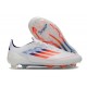 adidas F50 Elite FG Nouveau Crampon Blanc Rouge Noir