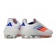 adidas F50 Elite FG Nouveau Crampon Blanc Rouge Noir