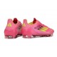 adidas F50 Elite FG Nouveau Crampon Rosa Jaune