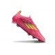 adidas F50 Elite FG Nouveau Crampon Rosa Jaune