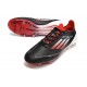 adidas F50 Elite FG Nouveau Crampon Noir Rouge
