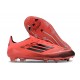 adidas F50 Elite FG Nouveau Crampon Rouge Noir
