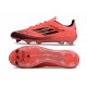 adidas F50 Elite FG Nouveau Crampon Rouge Noir
