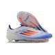 adidas F50 Elite FG Nouveau Crampon Blanc Bleu Rouge