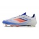 adidas F50 Elite FG Nouveau Crampon Blanc Bleu Rouge