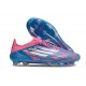 adidas F50 Elite FG Nouveau Crampon Bleu Solaire Blanc Ftwr Rose