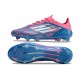 adidas F50 Elite FG Nouveau Crampon Bleu Solaire Blanc Ftwr Rose
