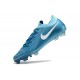 Crampon Nike Phantom GX II Elite FG Bleu Blanc