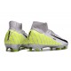 Nike Air Zoom Mercurial Superfly 10 Elite FG Gris Noir Vert
