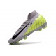 Nike Air Zoom Mercurial Superfly 10 Elite FG Gris Noir Vert