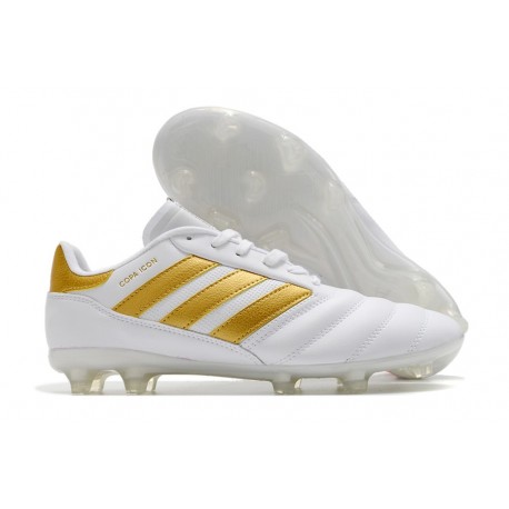 adidas Copa Mundial FG Class Legacy - Blanc Doré ÉDITION LIMITÉE