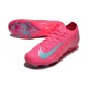 Chaussure Nike Mercurial Vapor XVI Elite FG Rose Gris