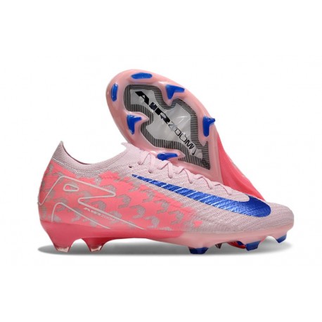Chaussure Nike Mercurial Vapor XVI Elite FG Rose bBeu