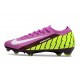 Chaussure Nike Mercurial Vapor XVI Elite FG Violet Vert Blanc