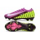 Chaussure Nike Mercurial Vapor XVI Elite FG Violet Vert Blanc