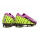 Chaussure Nike Mercurial Vapor XVI Elite FG Violet Vert Blanc
