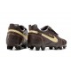 Chaussure Nike Tiempo Legend X Elite FG R10 Marron Or