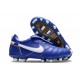 Chaussure Nike Tiempo Legend X Elite FG Bleu Blanc